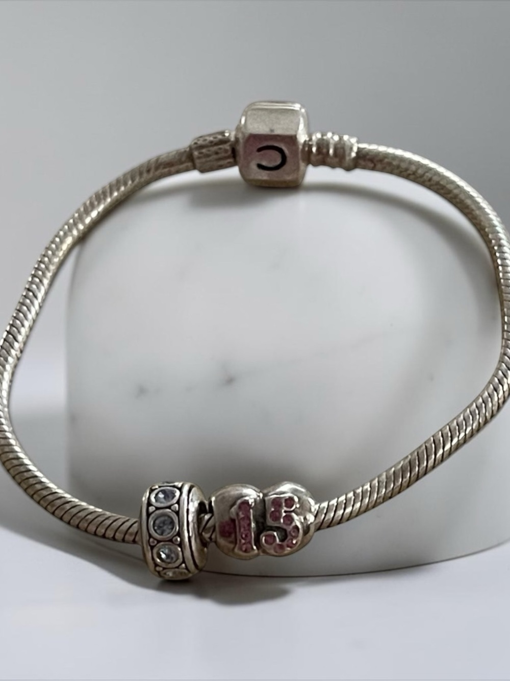 Pandora Sterling Silver Snake Chain Bracelets